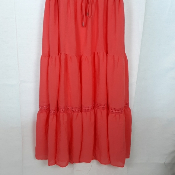NWT Just Found Coral Sleeveless Maxi Dress 3X - Picture 2 of 7